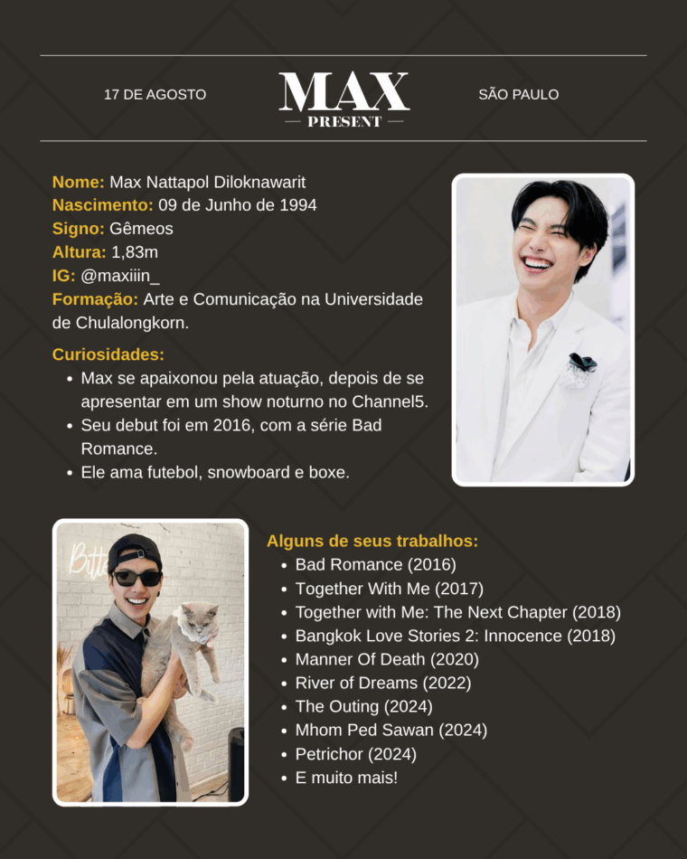 Sorteio Ingresso -Maxpresent In Brazil