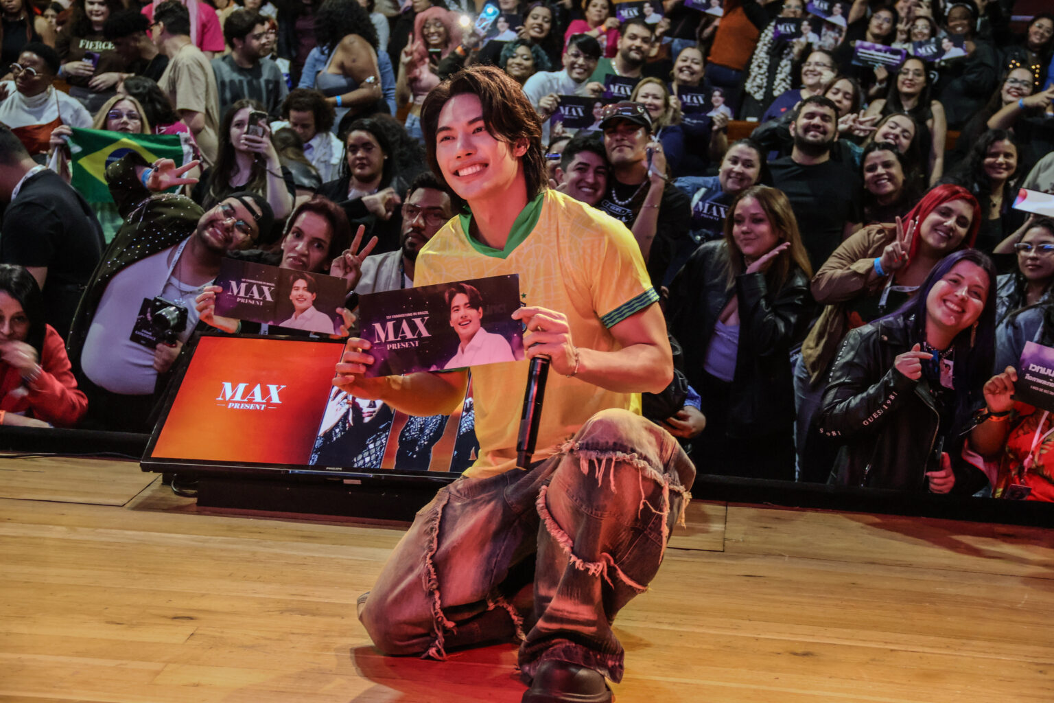 Max Nattapol no Brasil